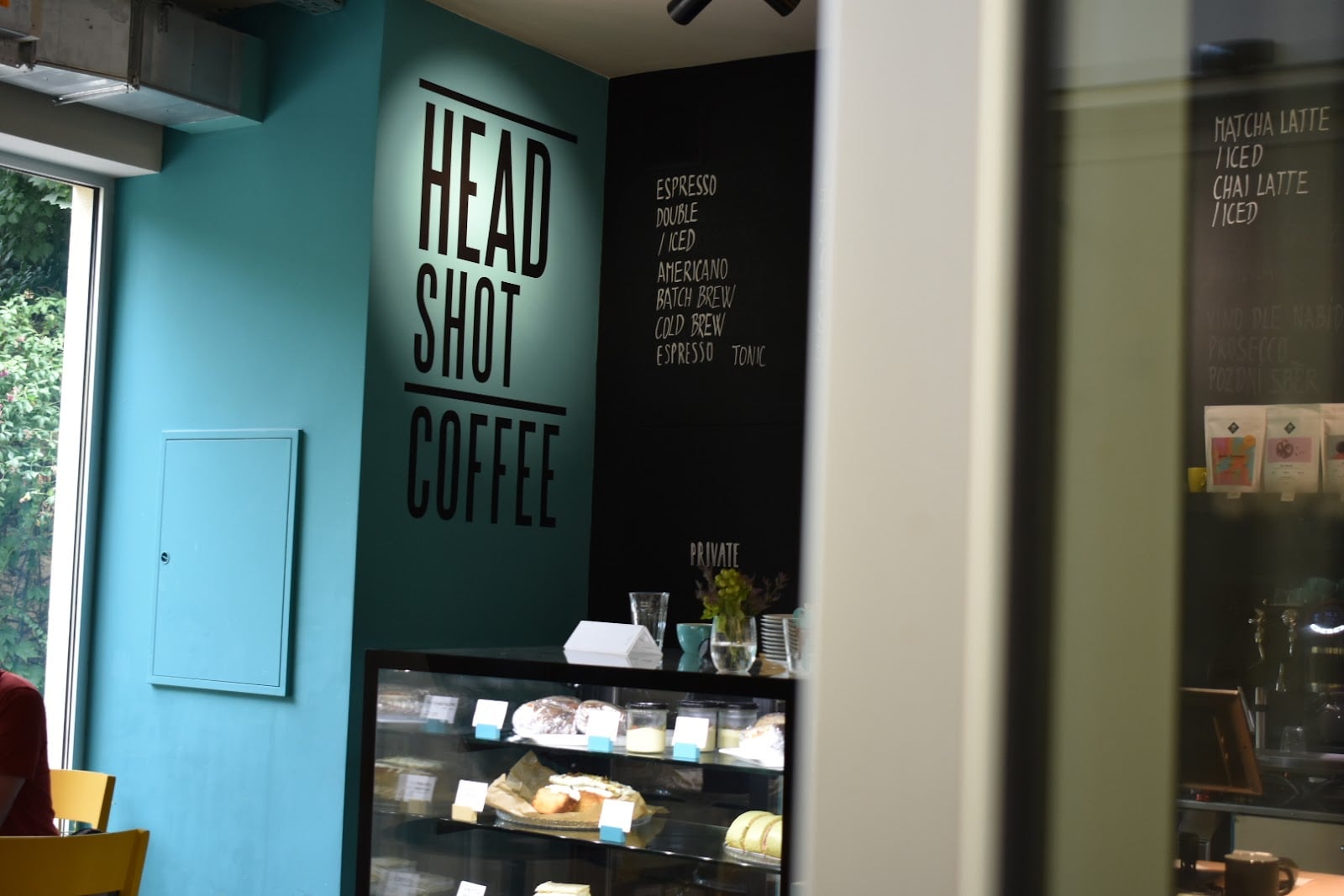 Head Shot Coffee interior
