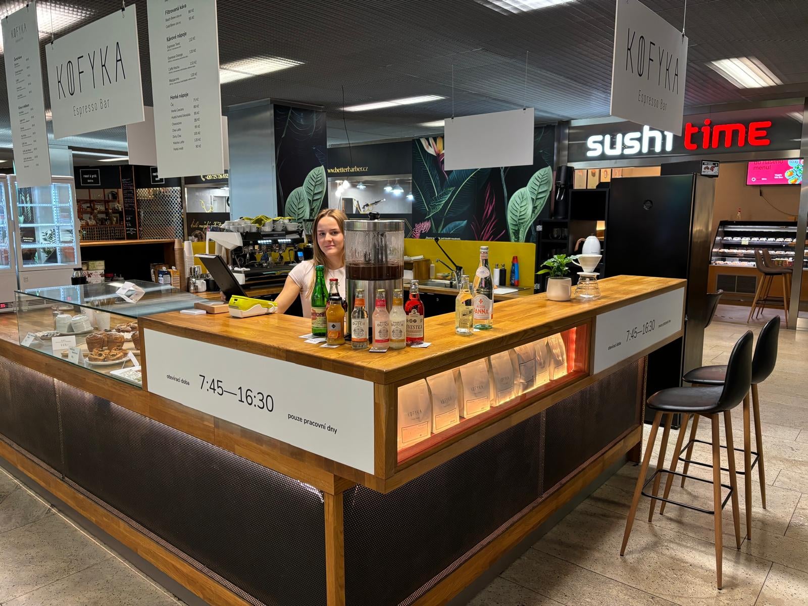 Kofyka Espresso Bar interior