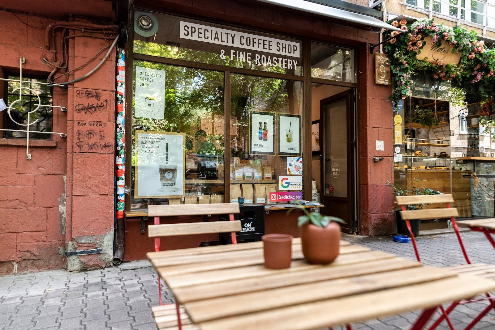 Kolichka Bar Specialty Coffee Shop interior