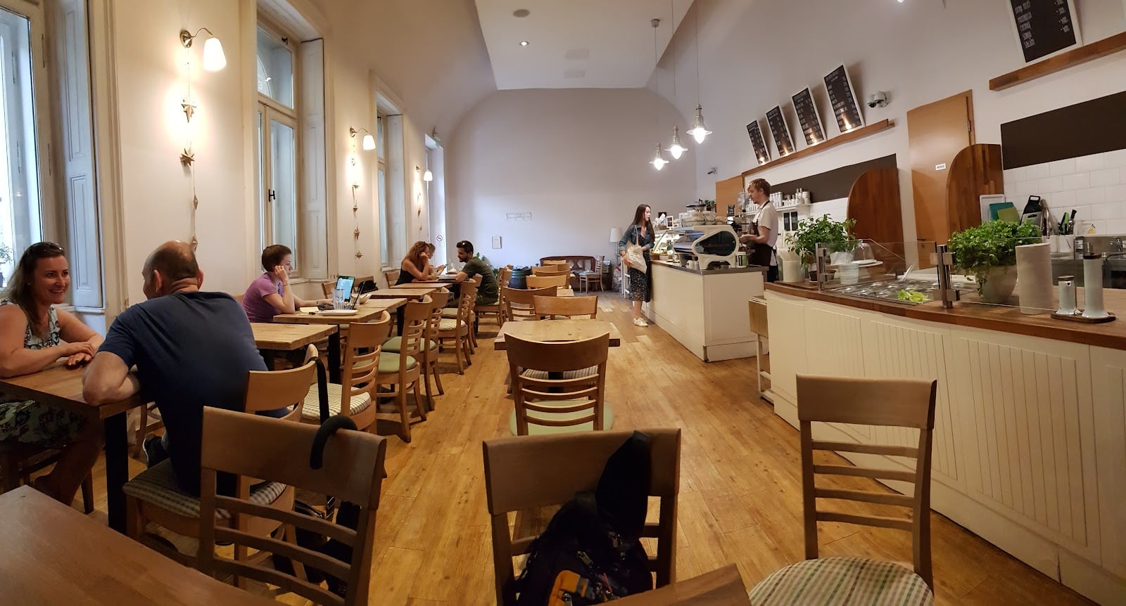 Ecocafe - organic specialty coffee shop interior