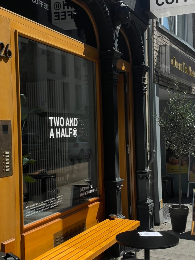 TWO AND A HALF ® interior