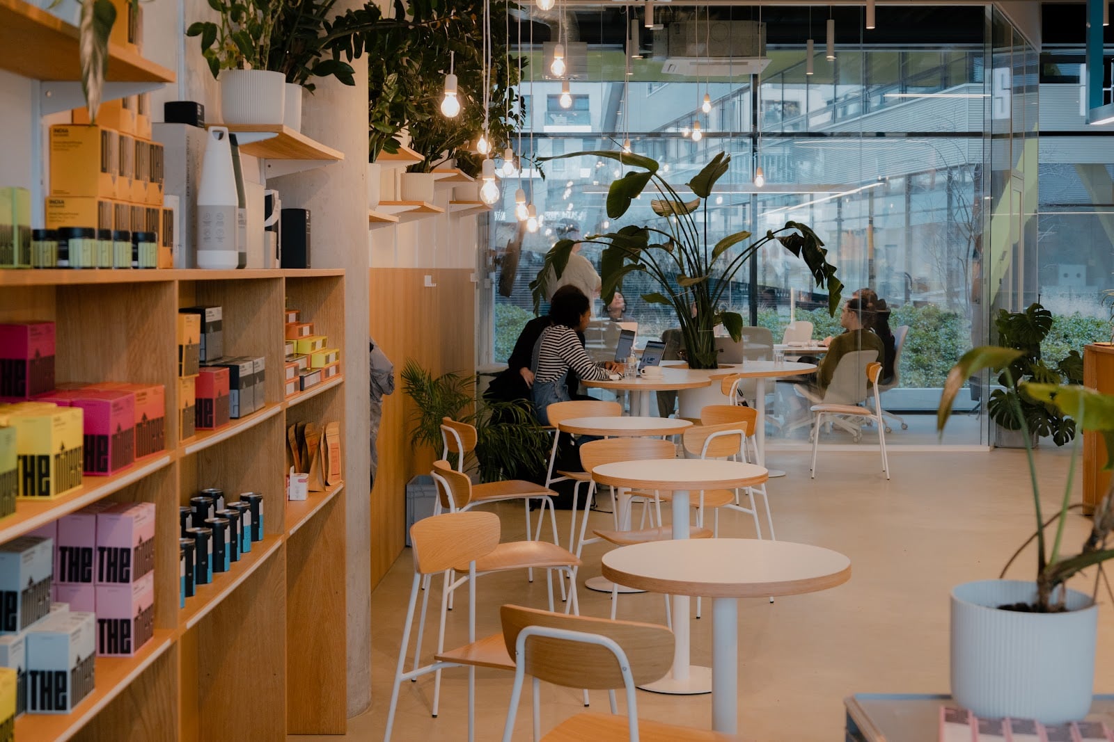 The Miners Coffee Roastery interior
