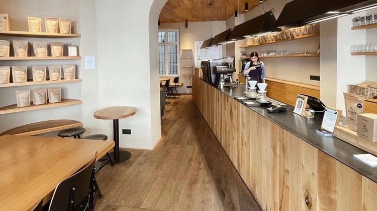 The Barn Café Hackescher Markt interior