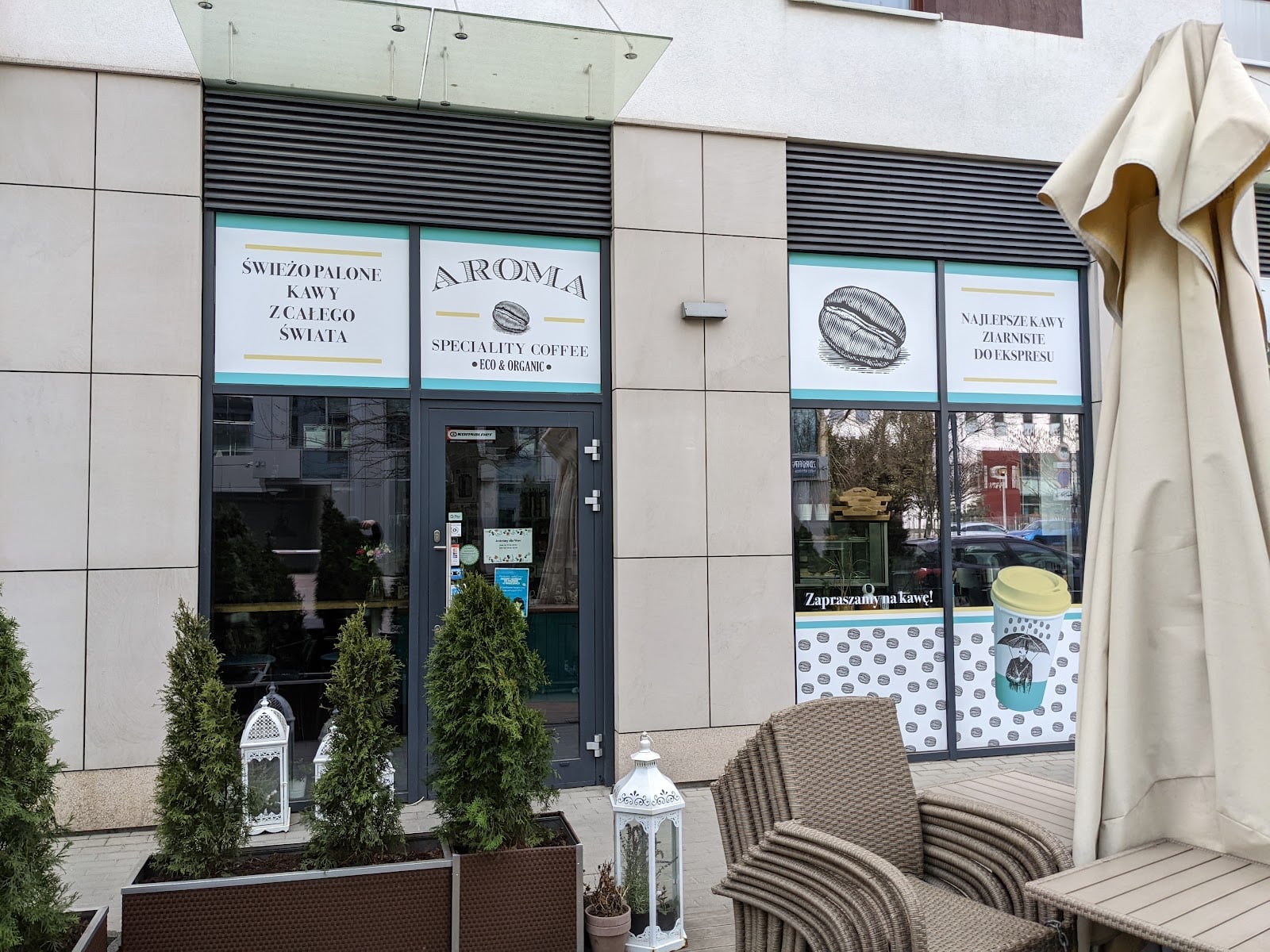 Aroma Café Specialty Coffee interior