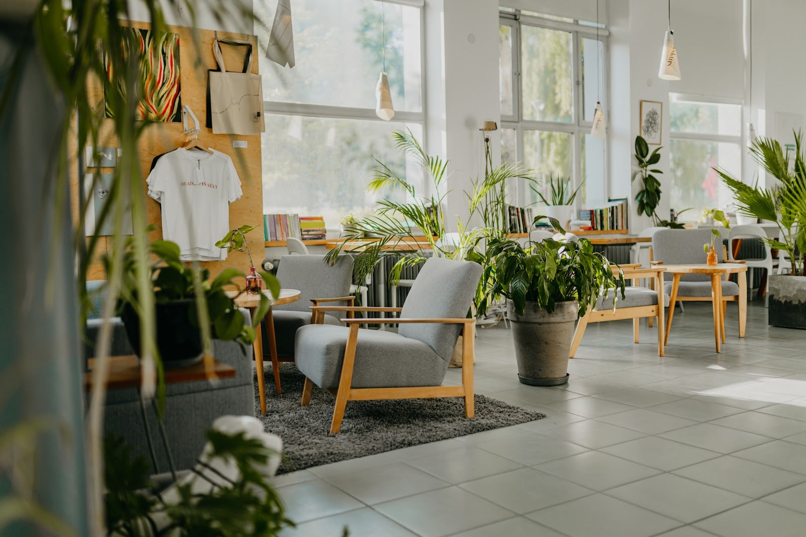 Kolonia Artystów co-working space interior