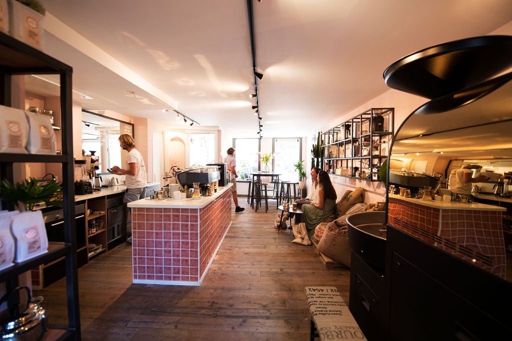 Badeta Koffiebranders de Pijp, OPENING JULY 2026, other location @ van Woustraat 14 interior