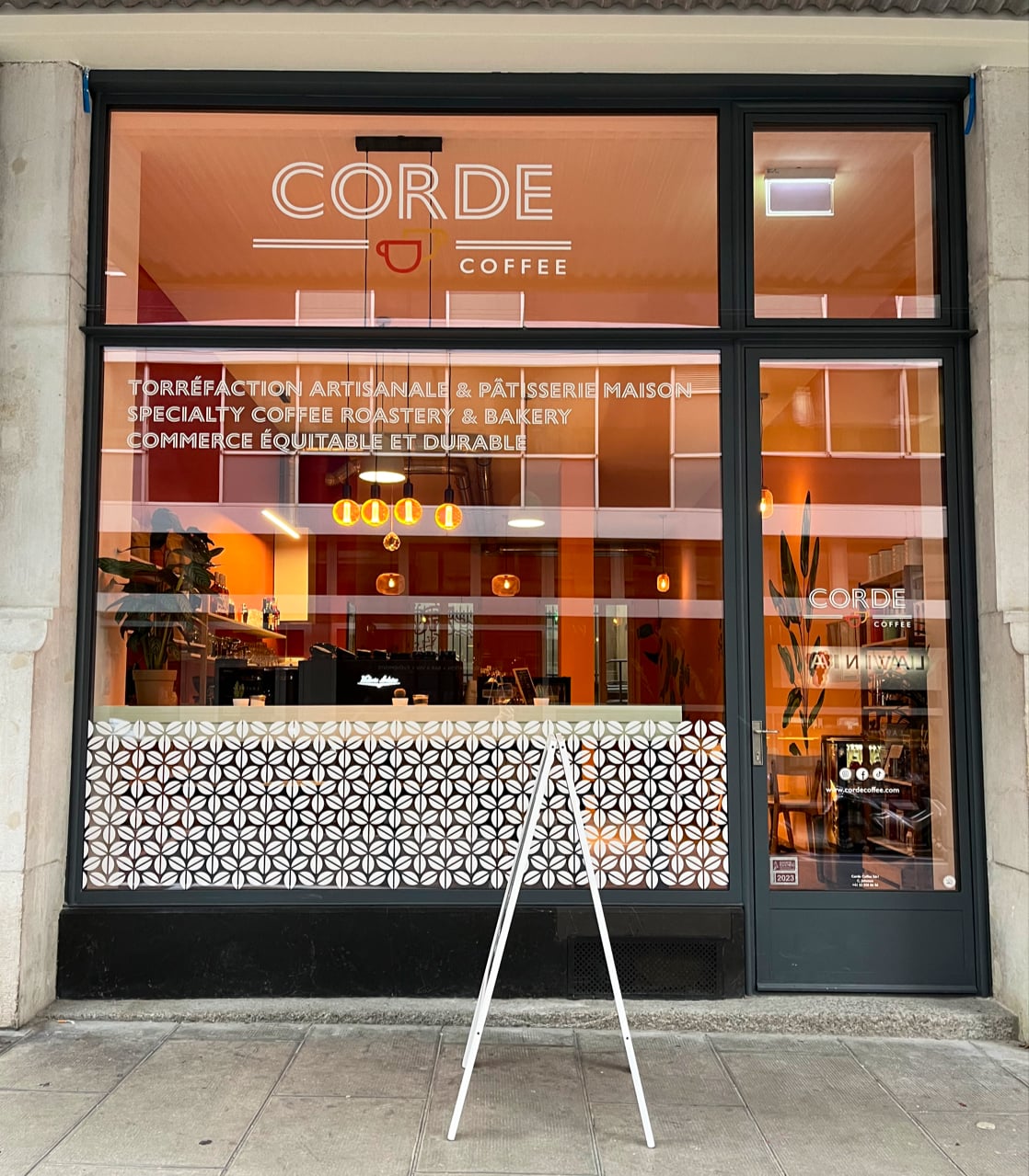 Corde Coffee interior