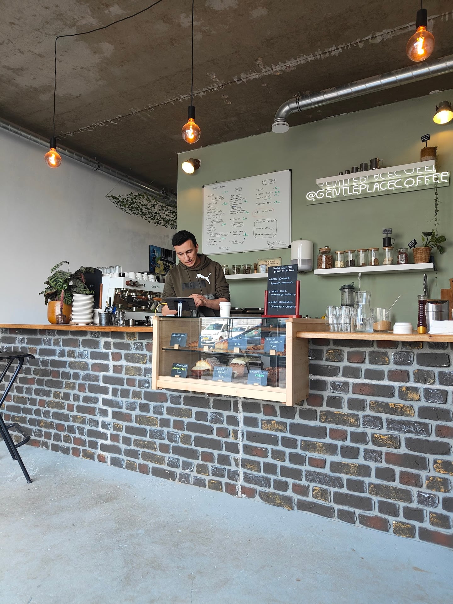 Gentle Place Coffee interior