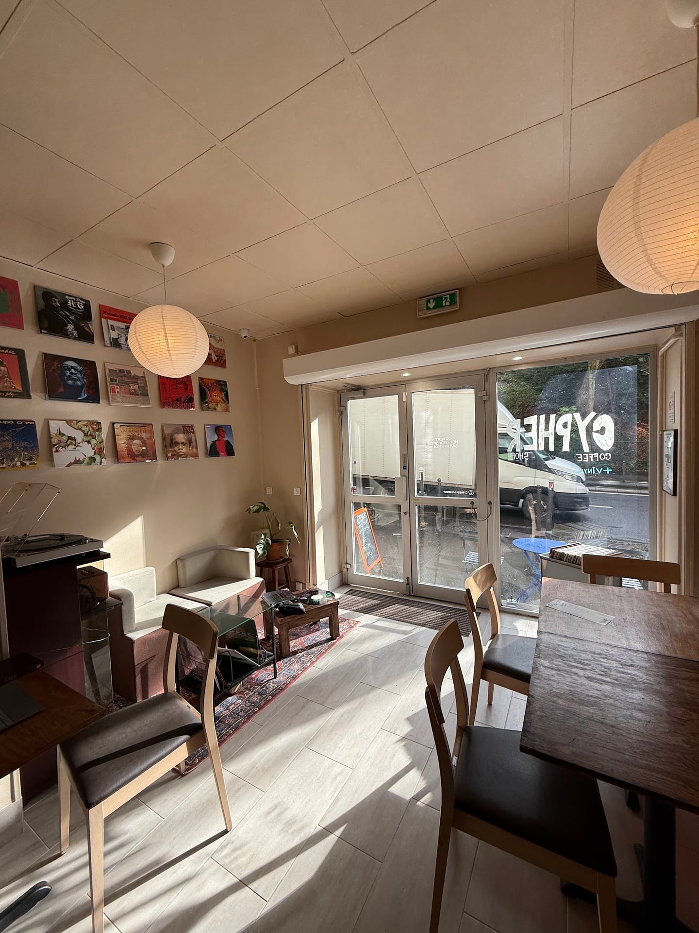 Cypher Coffee Shop interior