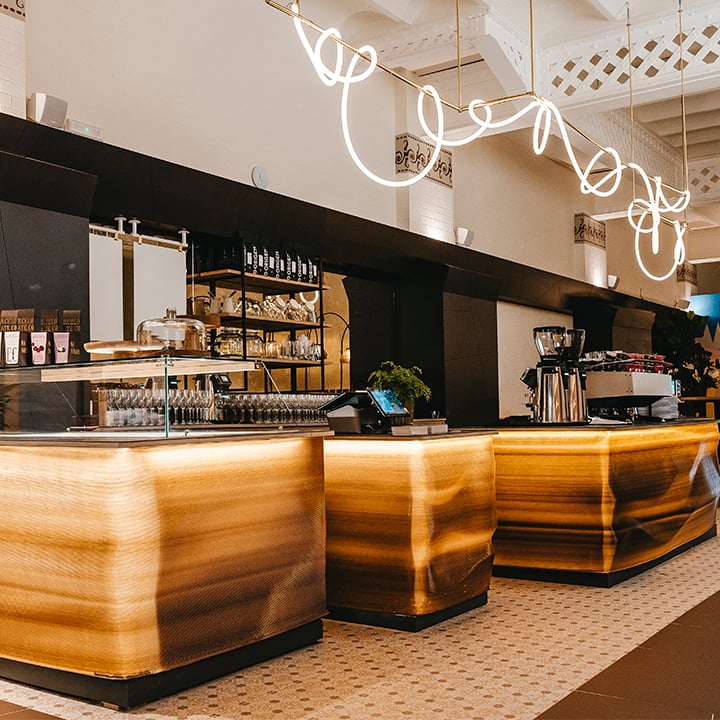 D Origen Coffee Roasters interior