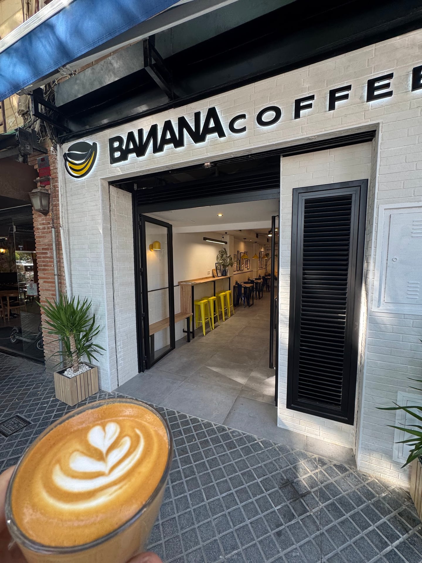 Banana coffee