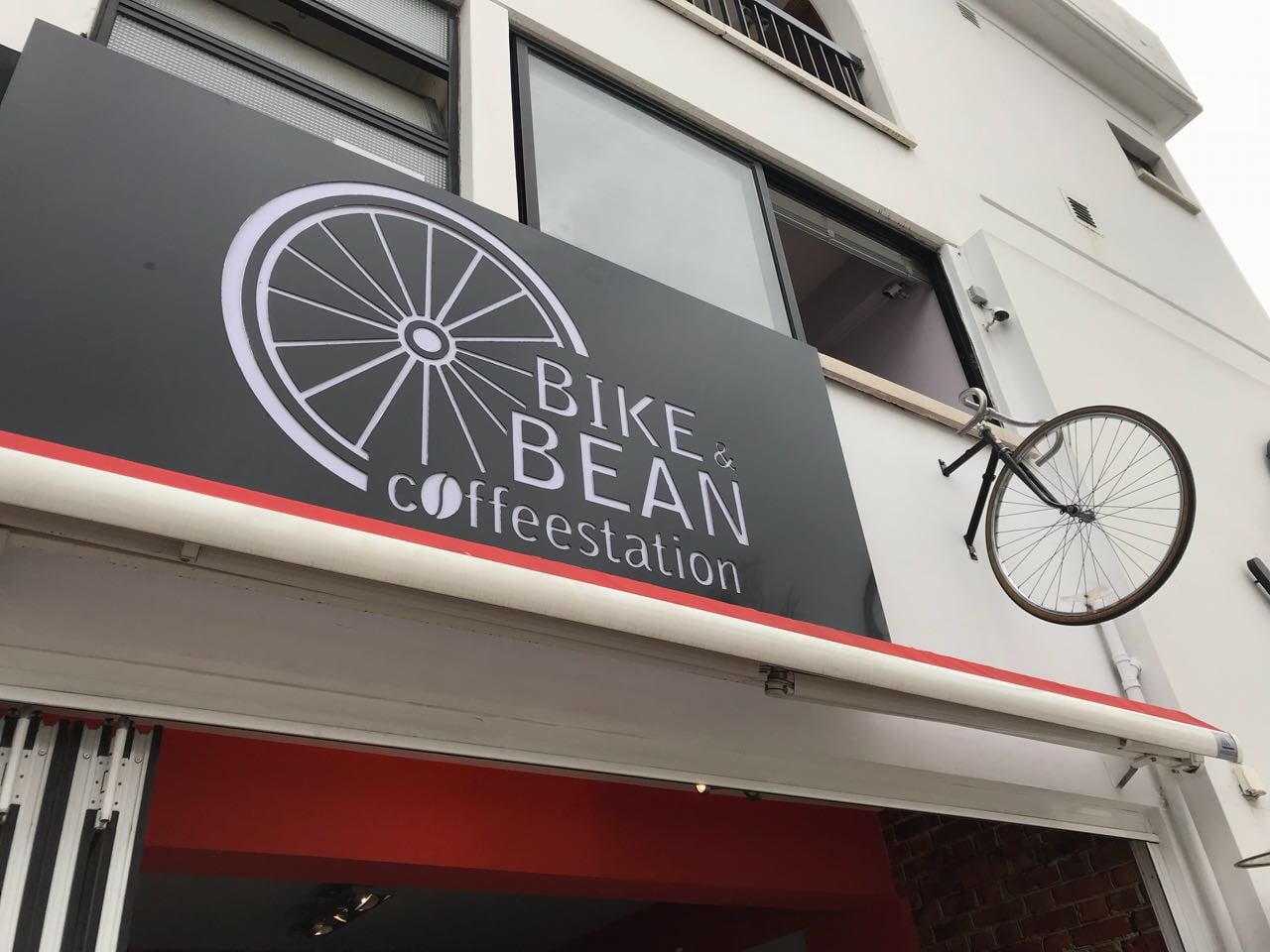 Bike & Bean Coffee Station