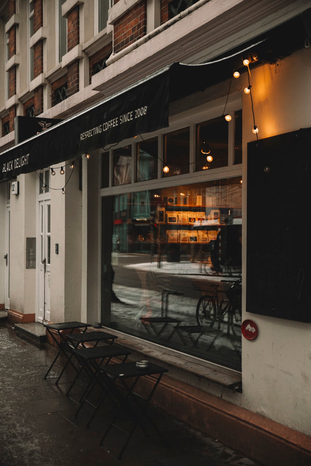 Black Delight Kaffeebar – Specialty Coffee & Rösterei Hamburg interior