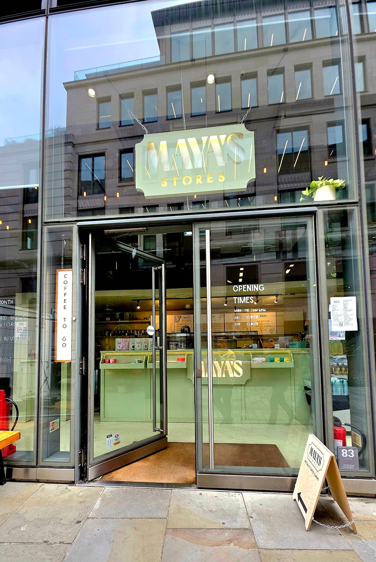Maya's Stores London interior
