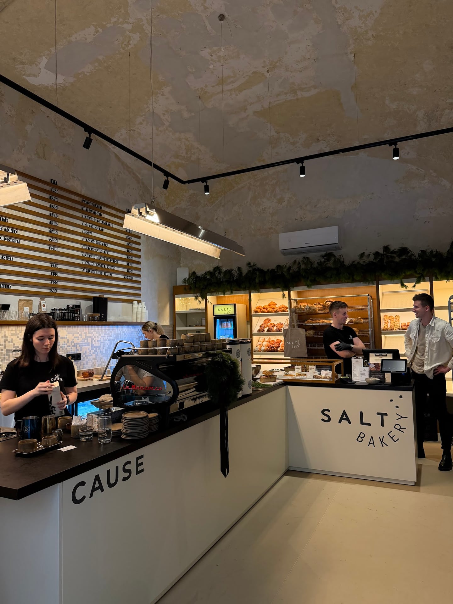 SALT Bakery X CAUSE interior