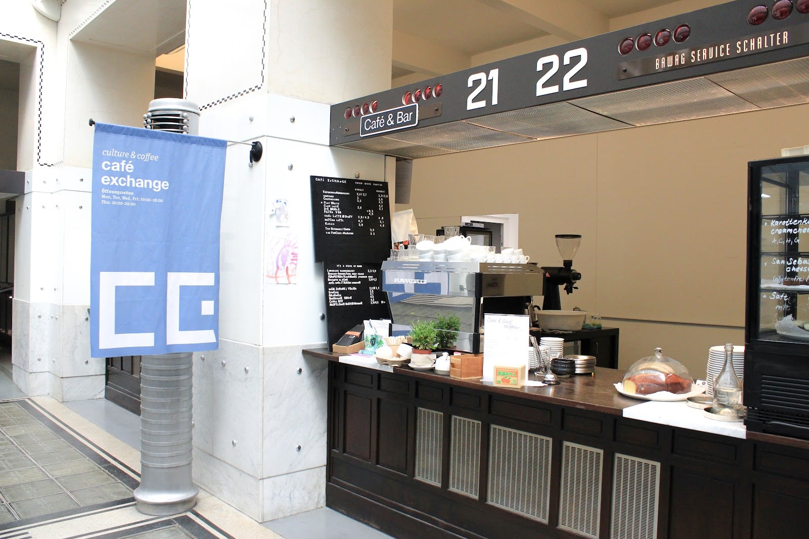 Café Exchange interior