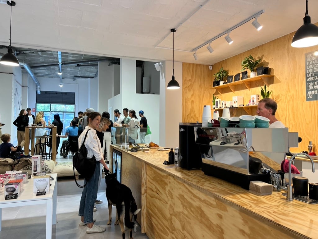 Abyss Coffee Roasters interior