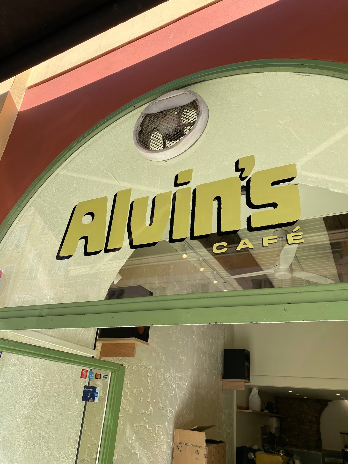Alvin’s Café interior