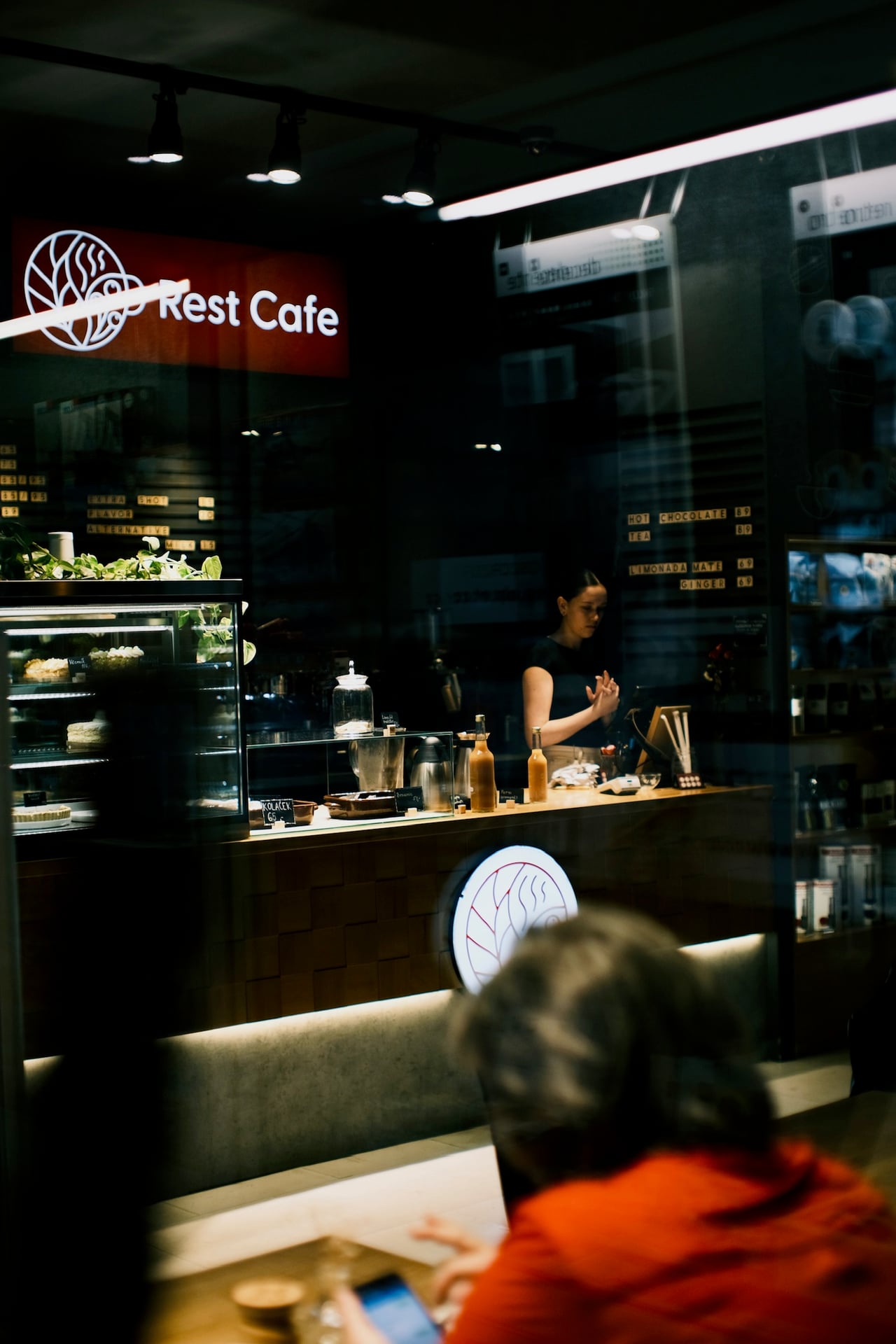 Rest Cafe interior
