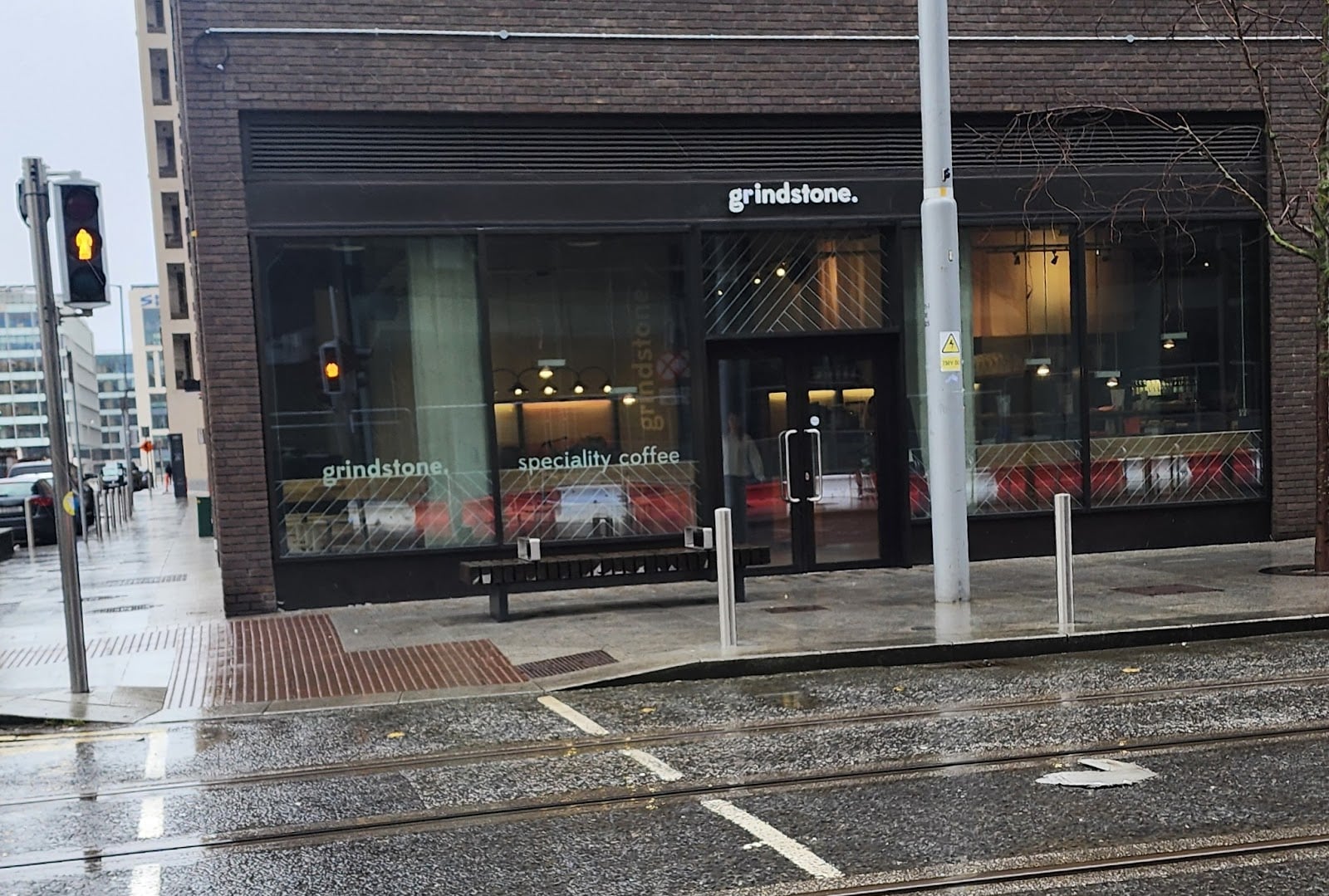 Grindstone Speciality Coffee | Dublin Landings interior