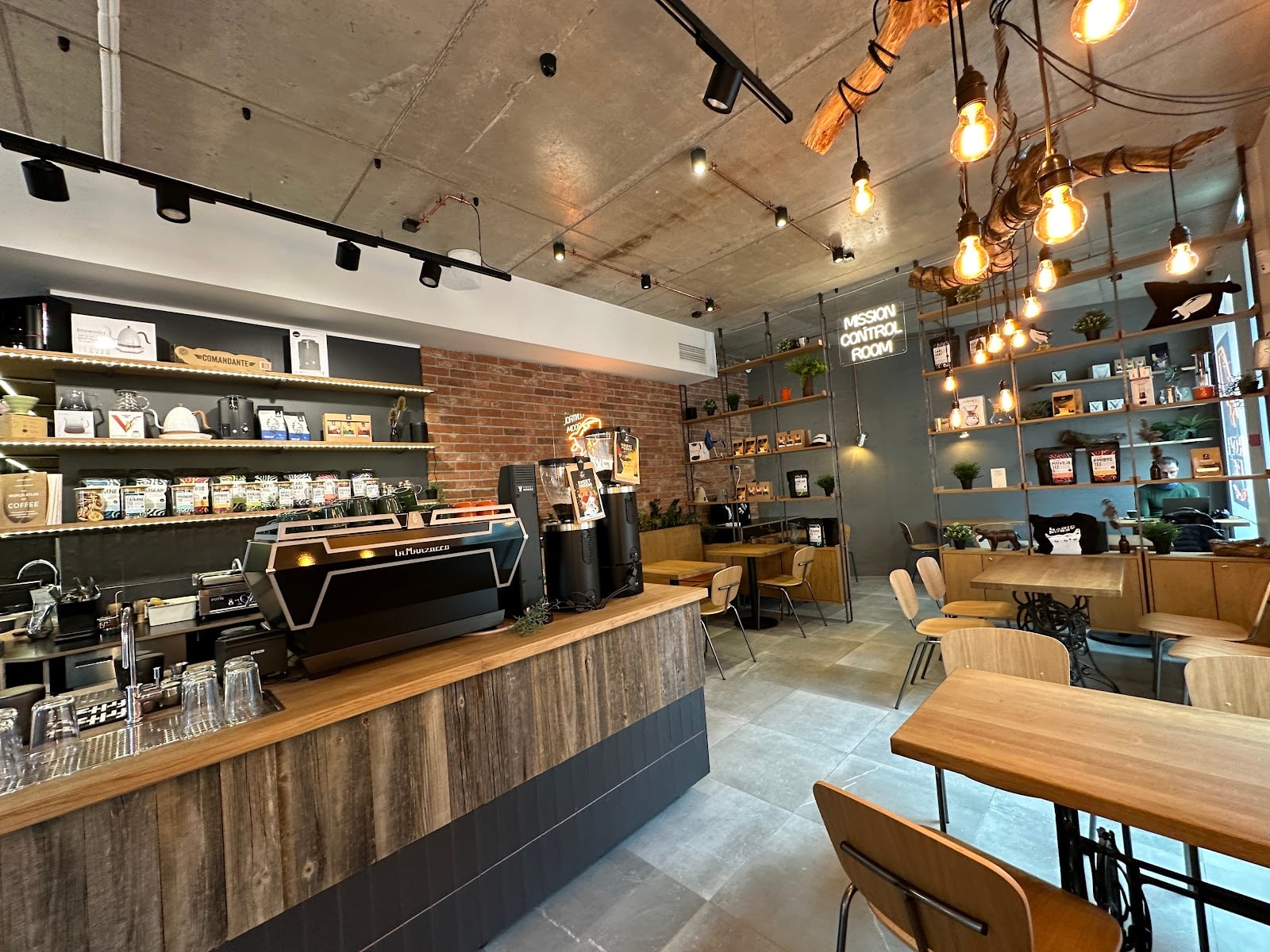 Rocket Bean Café interior