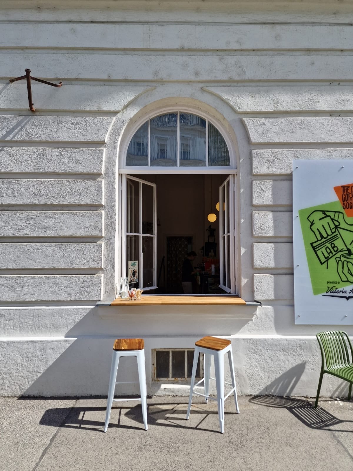 The Good Coffee Society Lab interior