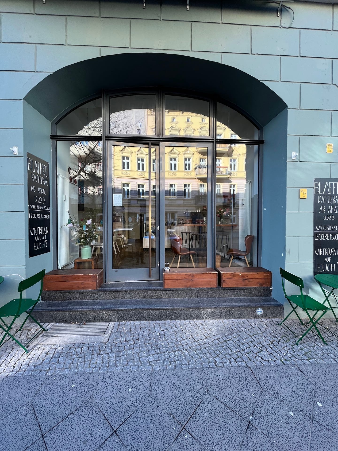 Blaffke Kaffeebar und Rösterei interior