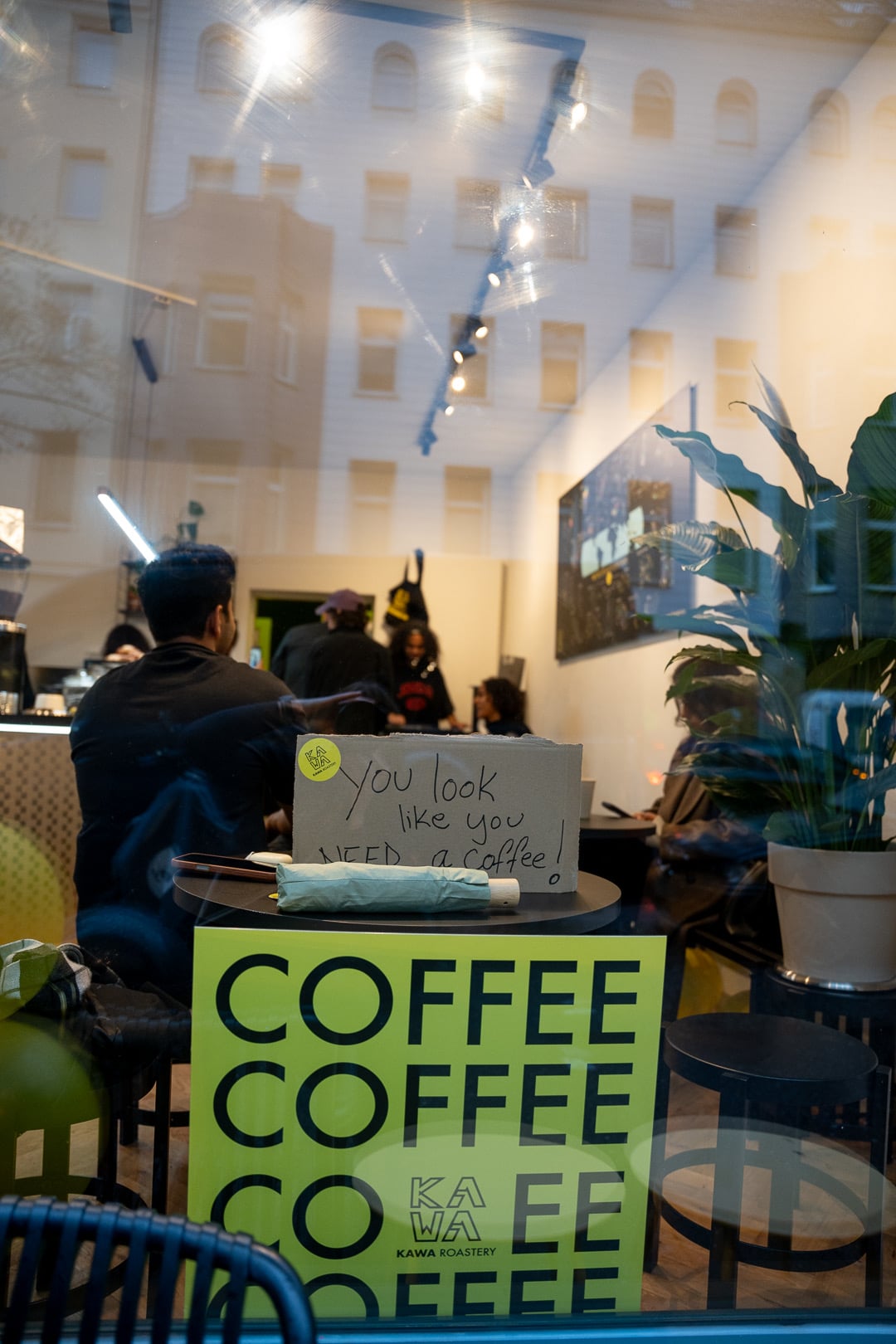 KAWA ROASTERY Coffeeshop X-Berg interior