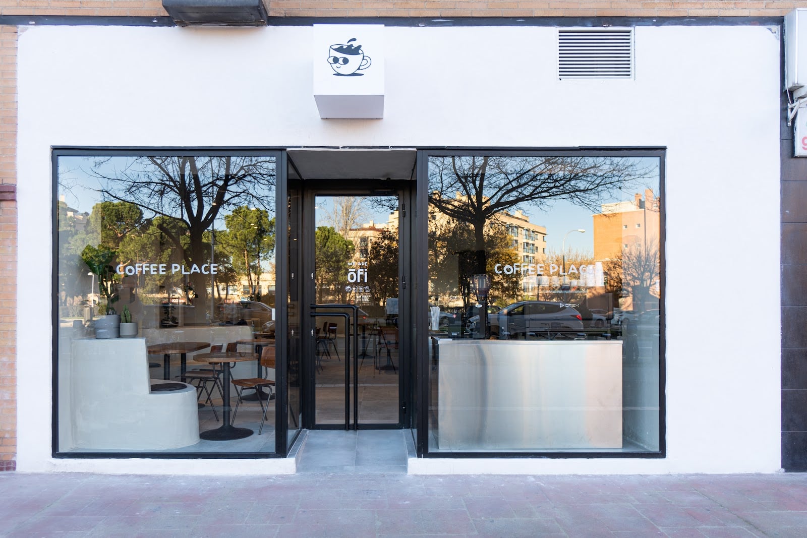 We Are Ōfi Café - Orgaz Specialty Coffee interior