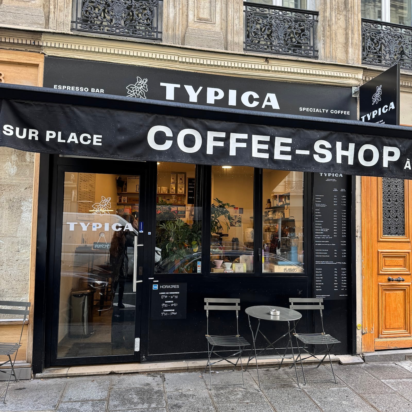 TYPICA SPECIALTY COFFEE interior