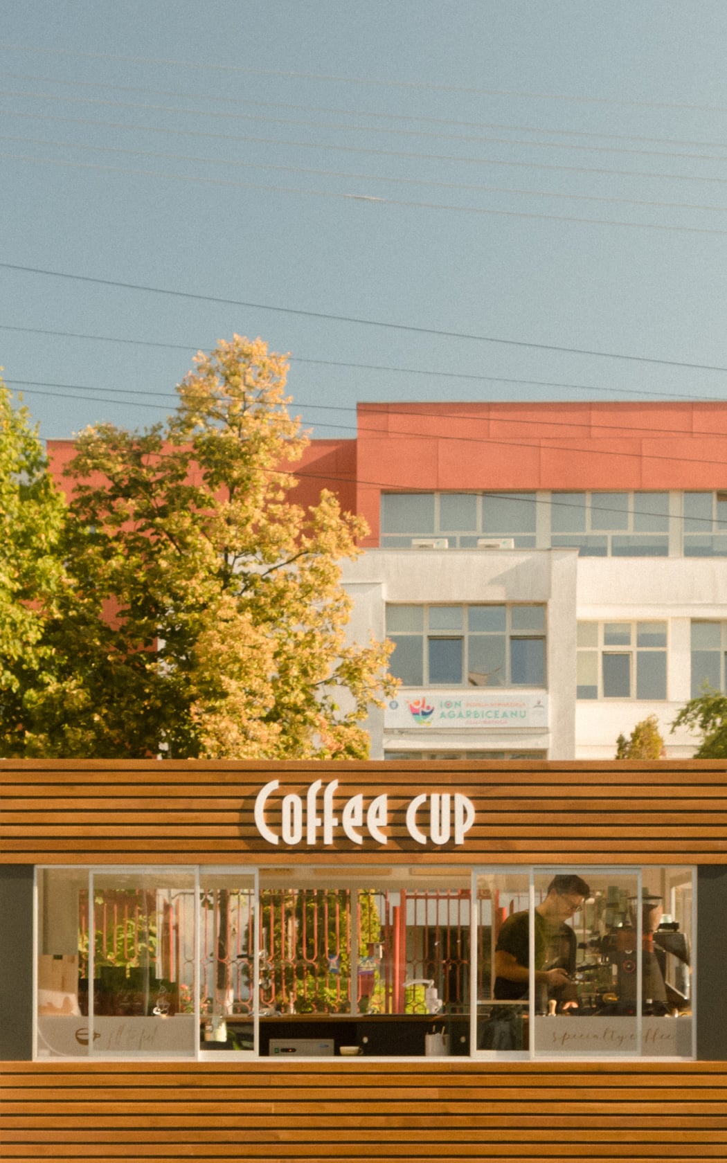 Cup interior