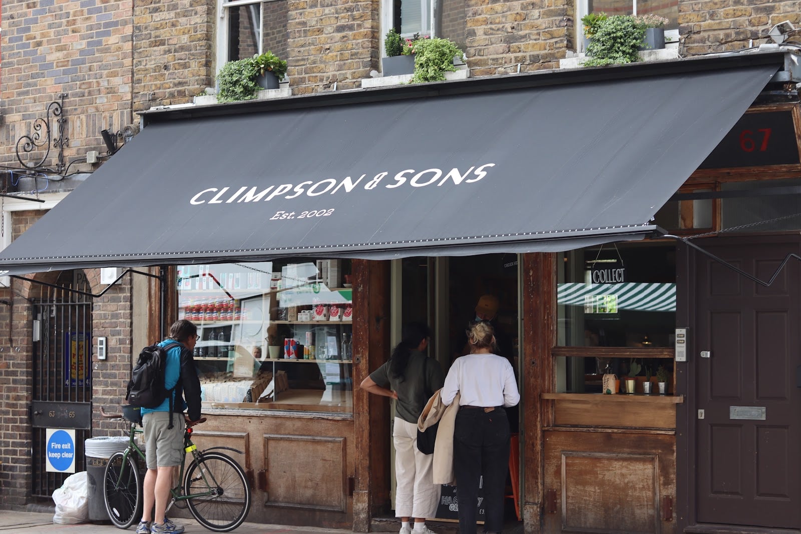 Climpson & Sons Café interior