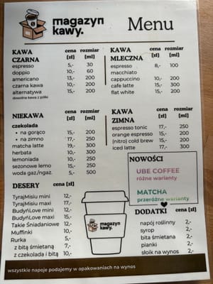 Photo of Kawiarnia Magazyn Kawy