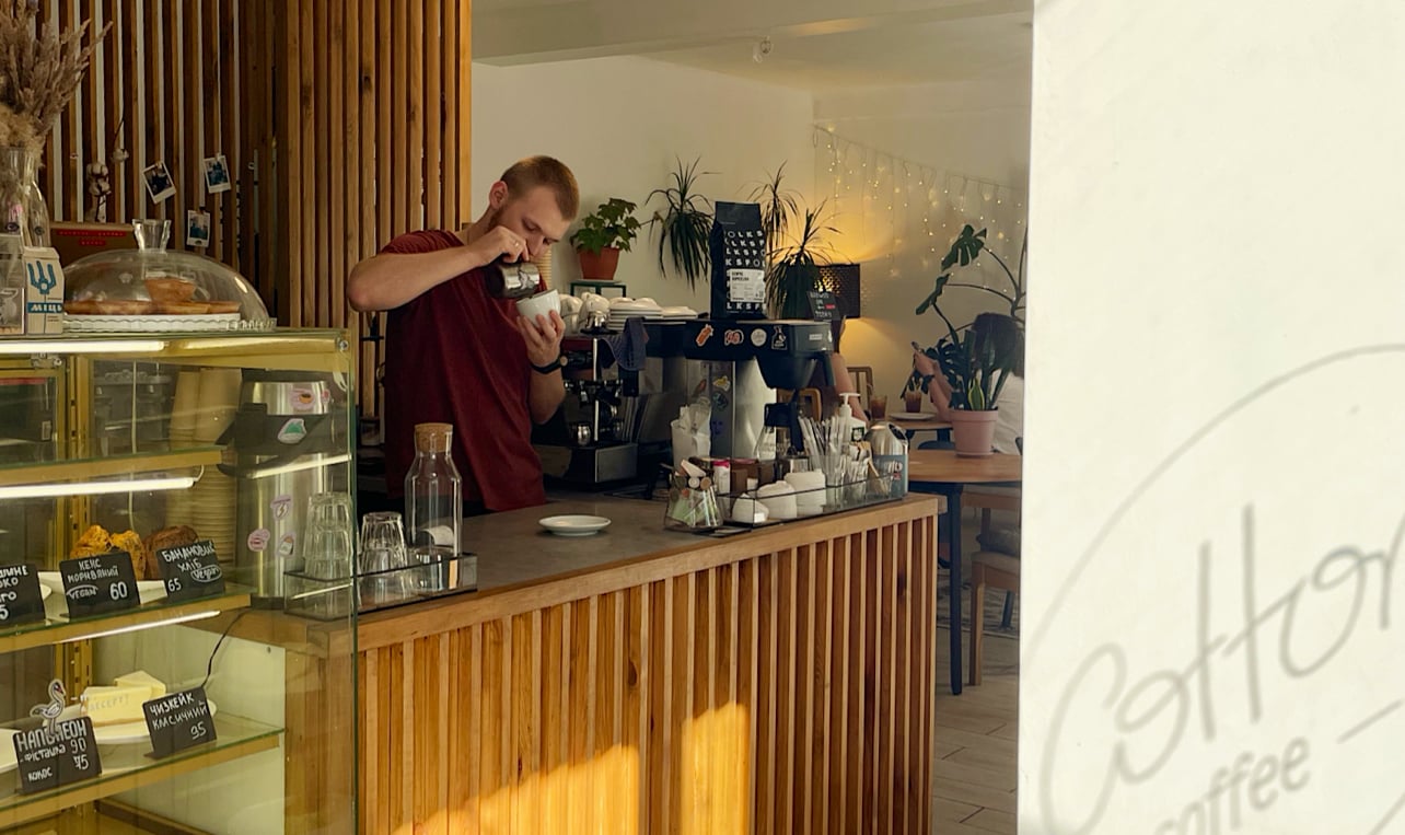 Cotton Coffee interior