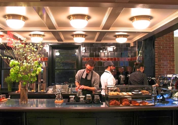 Intelligentsia Coffee High Line Hotel Coffeebar interior