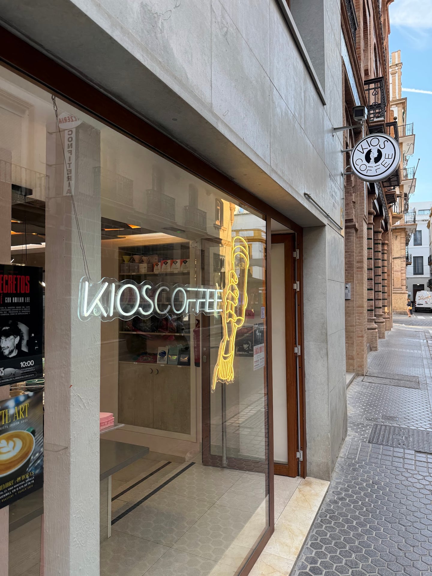 Kioscoffee Sevilla interior