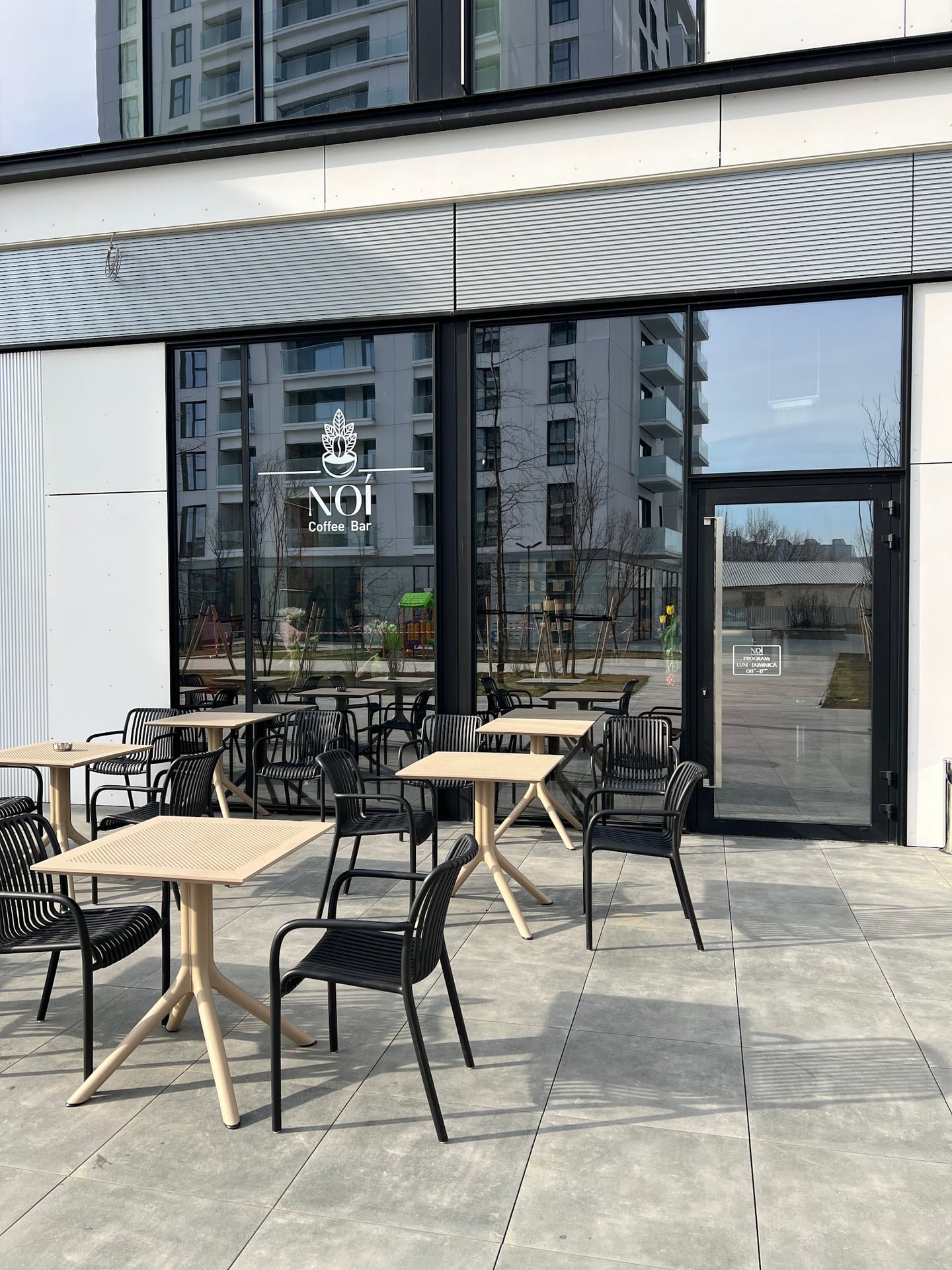NOÍ Coffee Bar - One Cotroceni interior