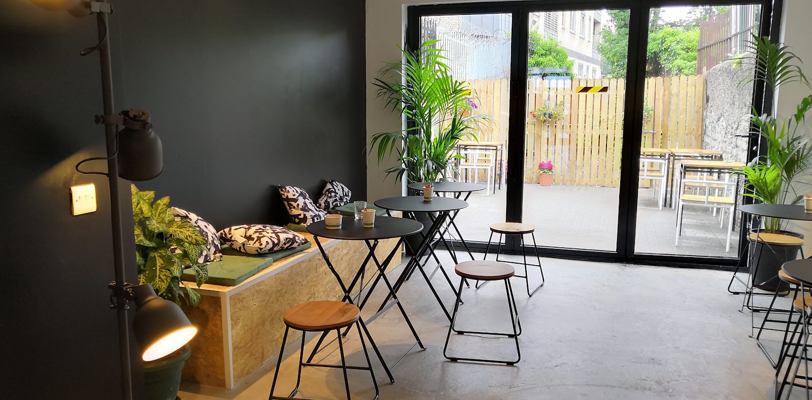 Unfiltered coffee interior