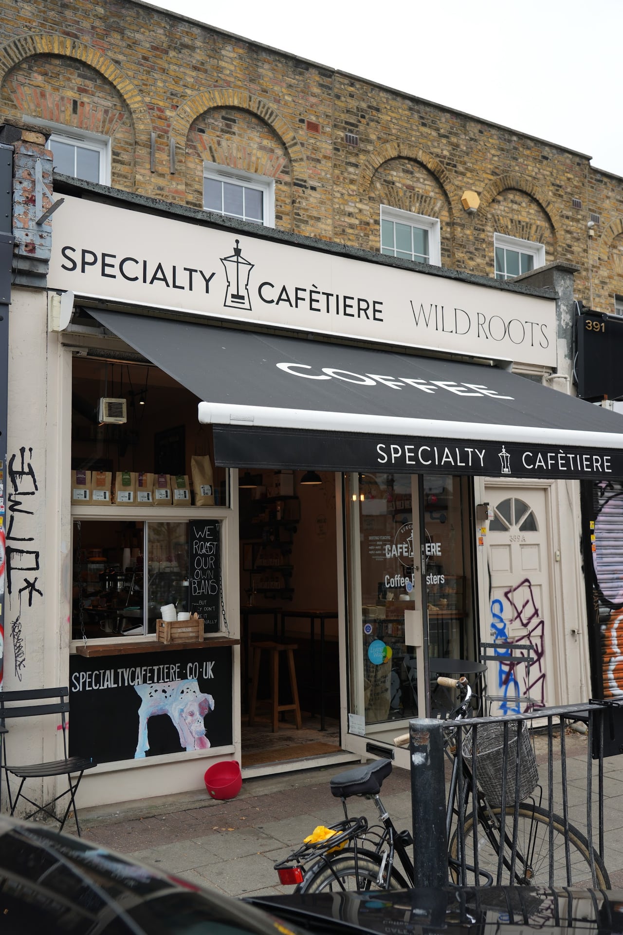 Specialty Cafetiere interior